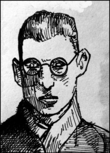 Samuel Beckett (Zeichnung: urian)