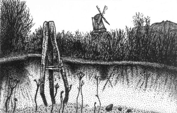 Hafen Borstel (Zeichnung: urian)