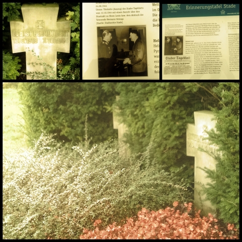 Grab von Helmut Lent Garnisonsfriedhof Stade (Fotos: urian)