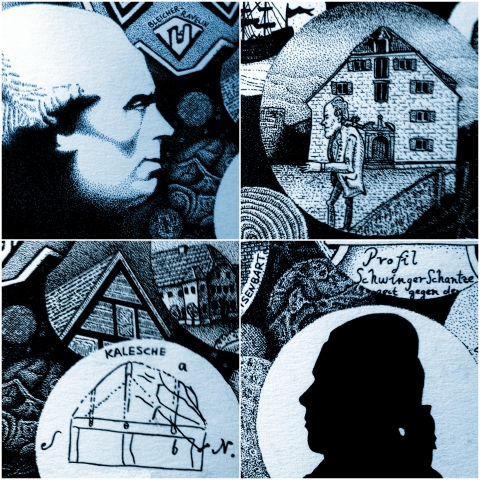 Georg Christoph Lichtenberg in Stade (Zeichnungen: urian)