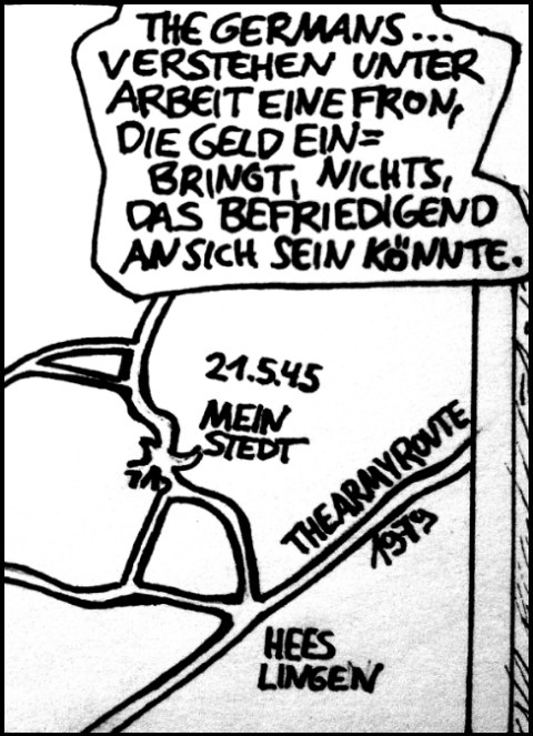 Meinstedt 21. Mai 1945 (Zeichnung: urian)