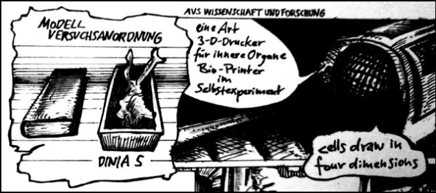 Zeitmaschine (Zeichnung: urian)