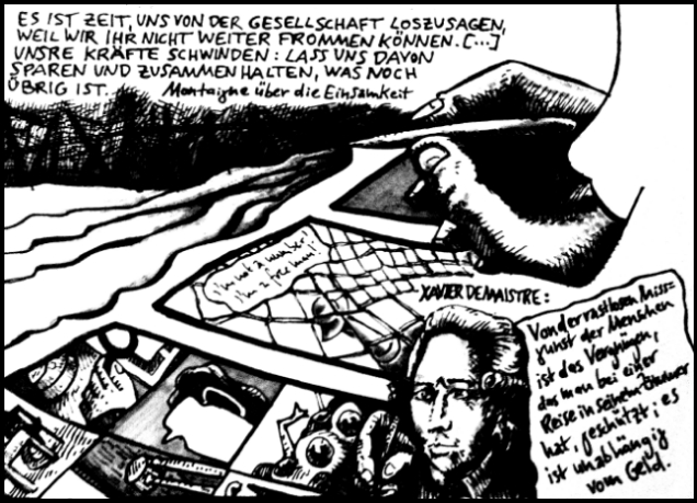 Zeitmaschine (Zeichnung: urian)