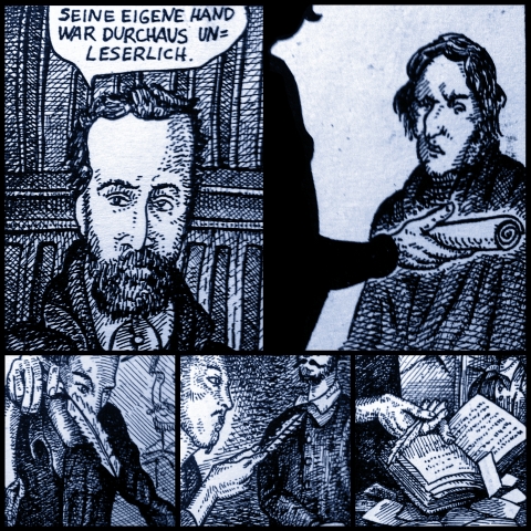 Georg Büchner, Der Hessische Landbote (Zeichnungen: urian)