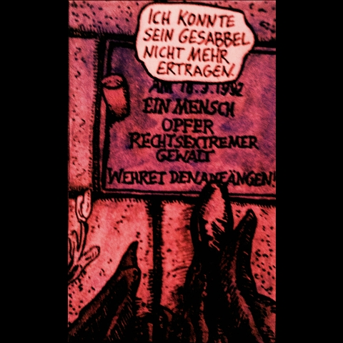 Buxtehude 18. März 1992 (Zeichnung: urian)