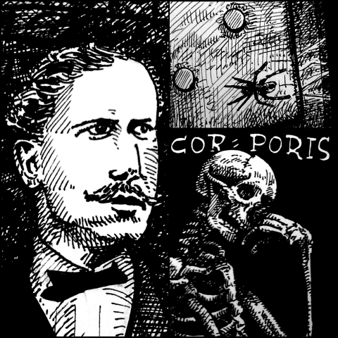 Ambrose Bierce (Zeichnung: urian)