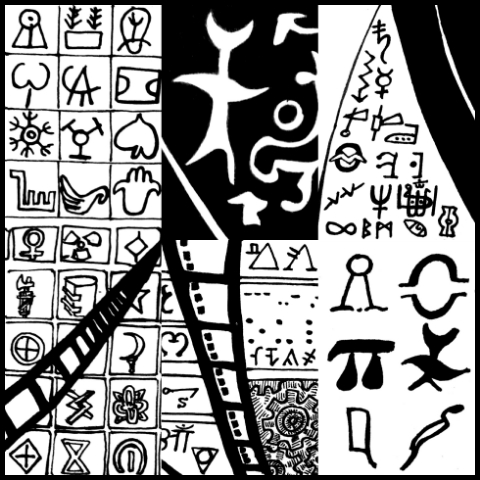 Zeichen (Zeichnungen: urian)