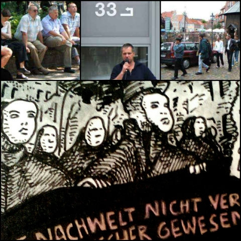 Neonazis (Fotos/Zeichnungen: urian)