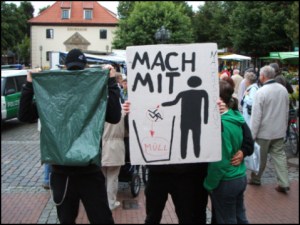 Antifa in Stade (Foto: urian)