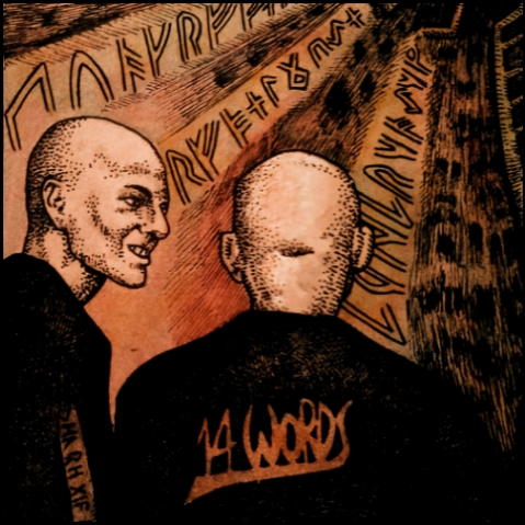 Skinheads (Zeichnung: urian)