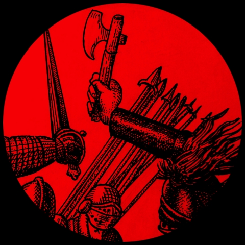 Schwarzer Ritter in Harsefeld (Zeichnung: urian)