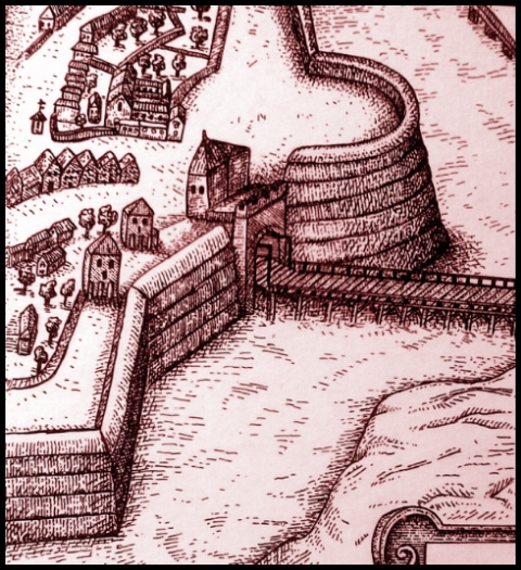 Festungswall (Zeichnung: urian