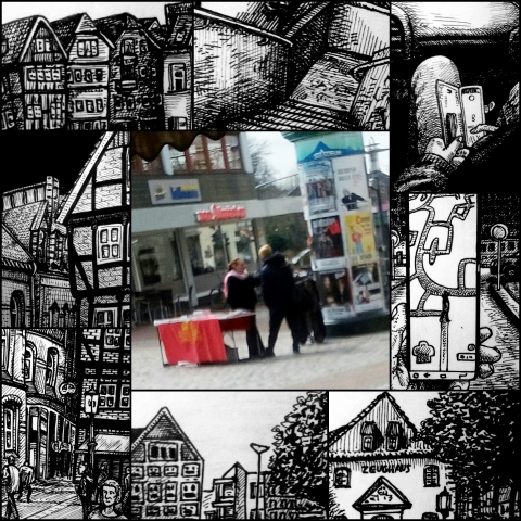 Roter Tisch in Stade (Bild: urian)