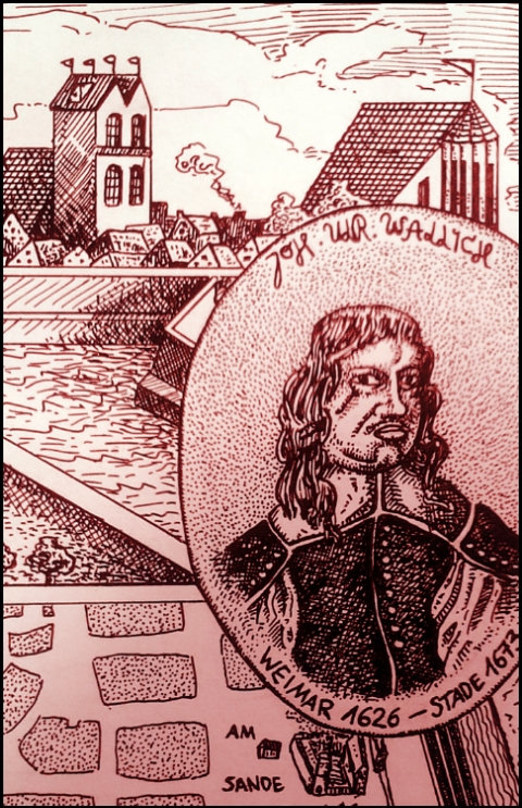 Johann U. Wallich (Zeichnung: urian)