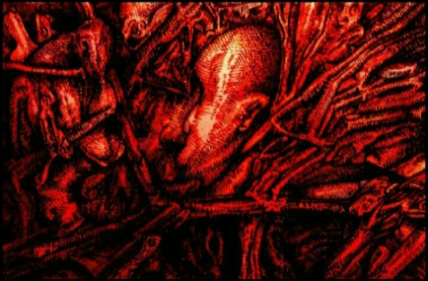 Menschenfresserei (Zeichnung: urian)