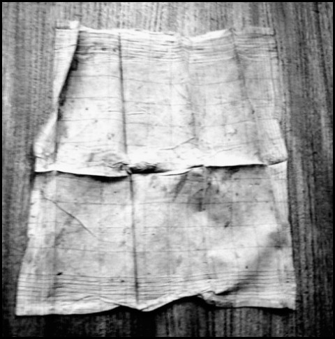 Taschentuch des Raubmörders (Foto: urian)