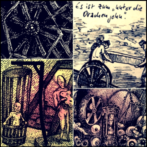 Büchners Kopf (Zeichnung: urian)