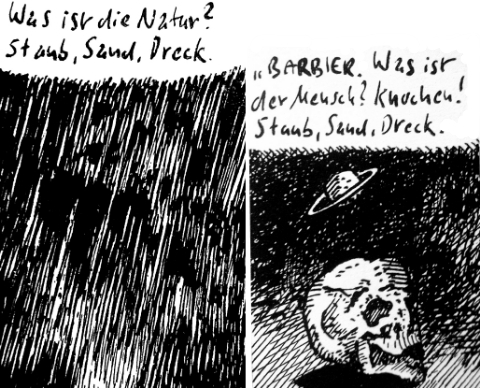 Staub Sand Dreck (Zeichnung: urian