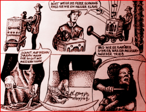 Büchners Messer (Zeichnung: urian)