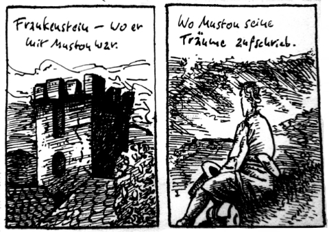 Frankenstein (Zeichnung: urian