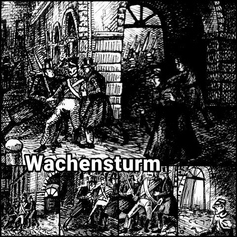 Büchners Kopf (Zeichnung: urian)