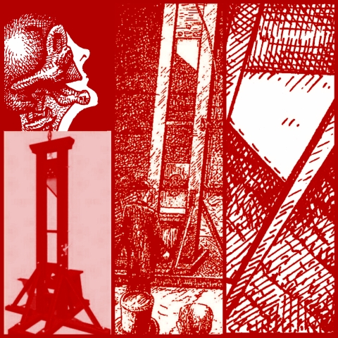 Guillotine in Stade (Zeichnungen: urian)