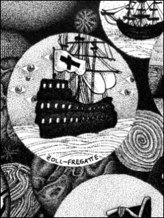 Zollfregatte Stade (Zeichnung: urian)