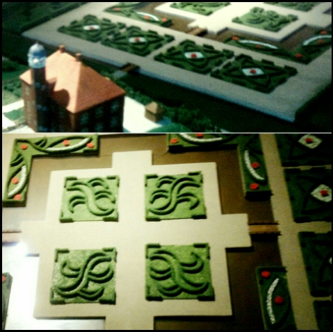 Park-Modell Schloss Agathenburg (Fotos: urian)