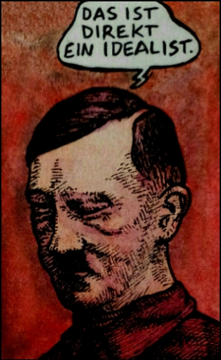 Hitler (Zeichnung: urian)