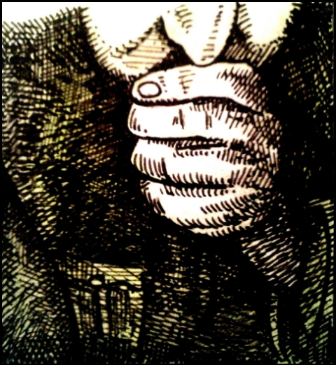 Heinrich Himmler (Zeichnung: urian)