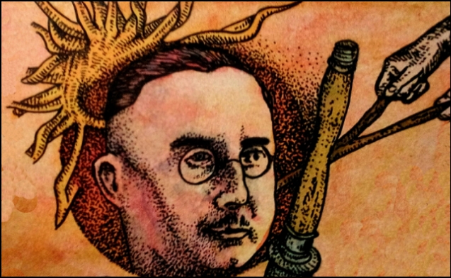 Heinrich Himmler (Zeichnung: urian)