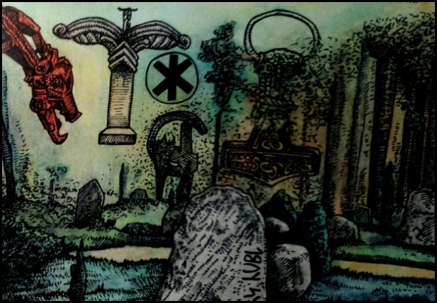 Neuheidentum (Zeichnung: urian)