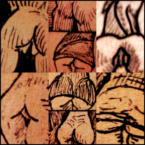 Hinterbacken (Zeichnungen: urian)