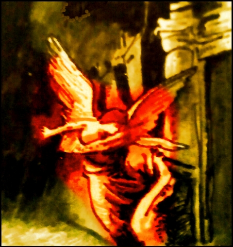 Anklopfen (Zeichnung: urian)
