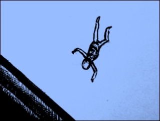 Absturzstelle (Zeichnung: urian)