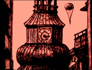 Absturzstelle (Zeichnung: urian)