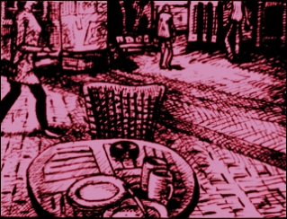 Absturzstelle (Zeichnung: urian)