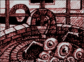 Absturzstelle (Zeichnung: urian)