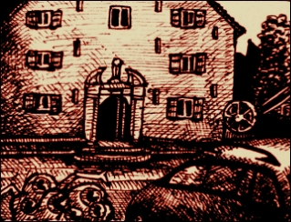 Absturzstelle (Zeichnung: urian)