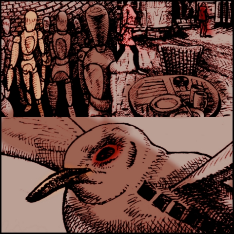 Absturzstelle (Zeichnungen: urian)