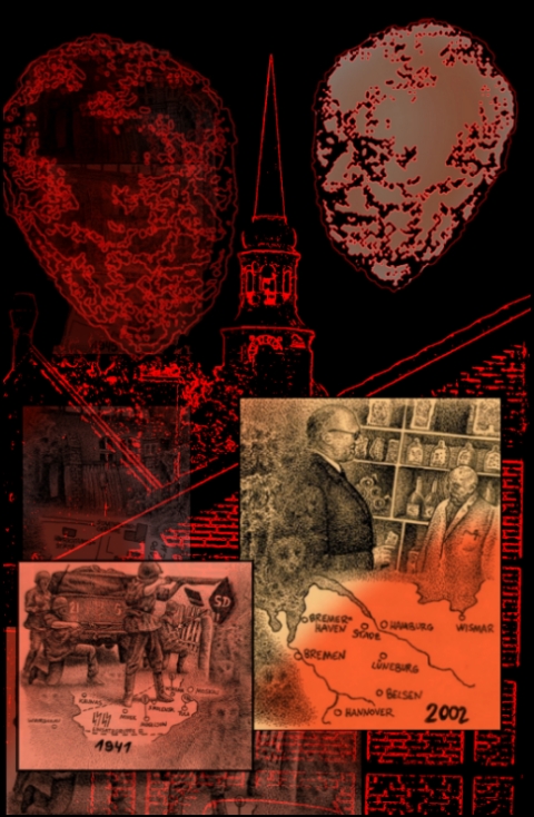 SS-Mann 92901 aus Stade (Zeichnungen: urian)