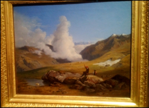 Heinrich Reinhold in der Kunsthalle Hamburg (Foto: urian)