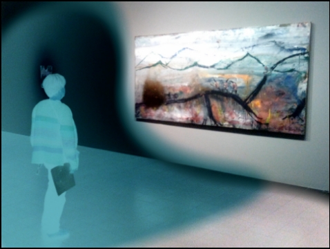 Phillipe Vandenberg in der Hamburger Kunsthalle (Foto: urian)