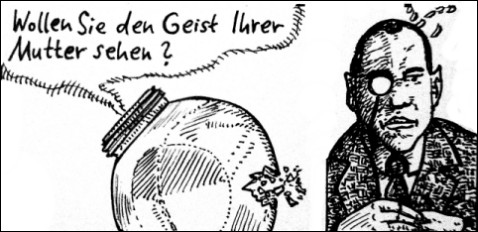 Carl Einstein: Bebuquin (Zeichnung: urian)