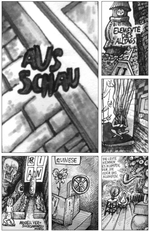 Aus dem Stundenbuch eines Taugenichts (Zeichnung: urian)