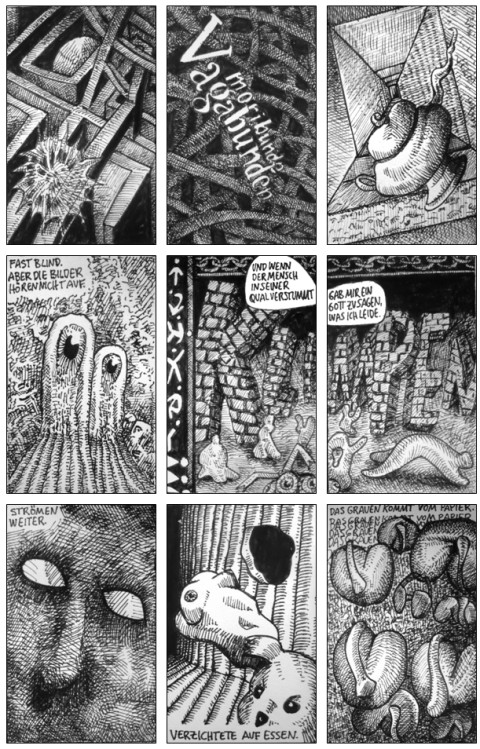 Aus dem Stundenbuch eines Taugenichts (Zeichnung: urian)