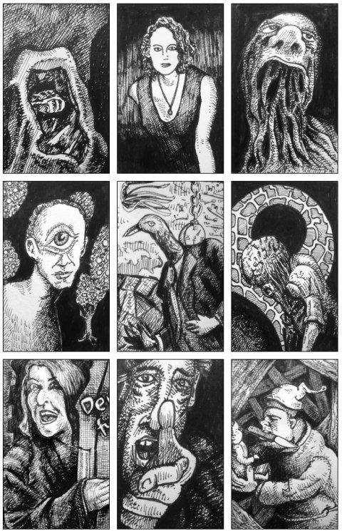 Aus dem Stundenbuch eines Taugenichts (Zeichnung: urian)