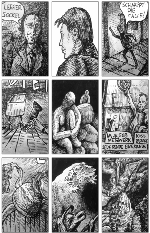 Aus dem Stundenbuch eines Taugenichts (Zeichnung: urian)