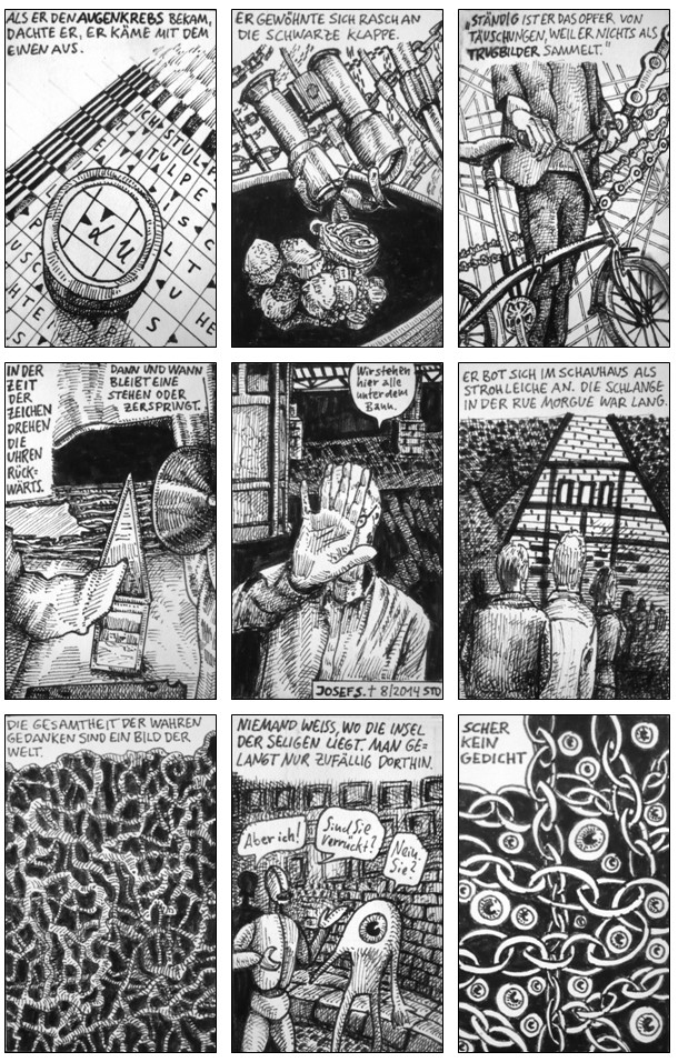 Aus dem Stundenbuch eines Taugenichts (Zeichnung: urian)