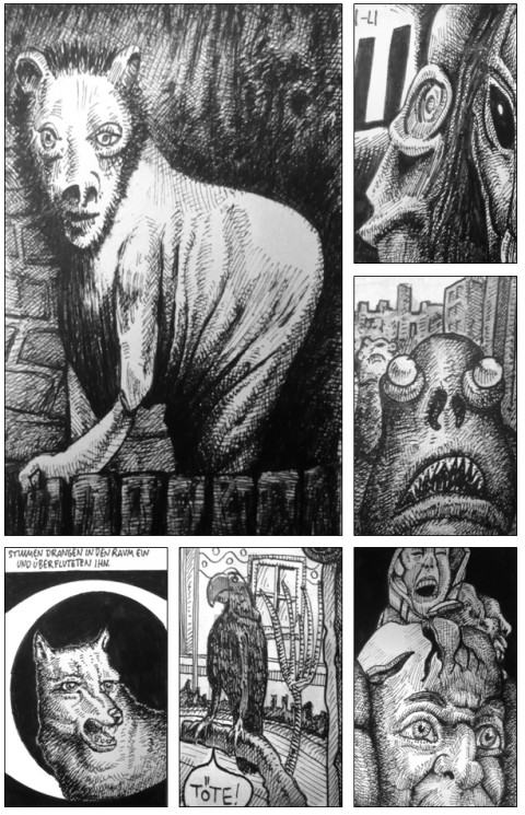 Aus dem Stundenbuch eines Taugenichts (Zeichnung: urian)